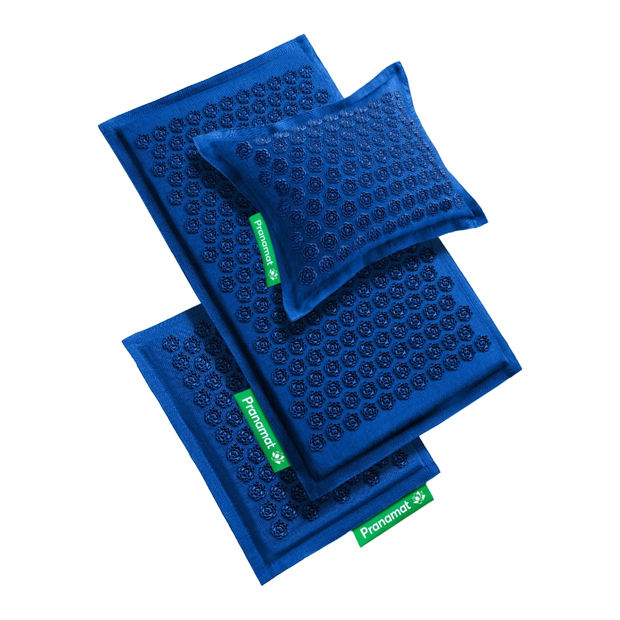 Pranamat Podloga + Vzglavnik + Mini (Monaco Blue)